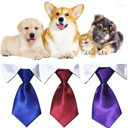 Ropa para perros Cat Plaids a rayas Bow Tie Collar Ajustable Cuello de mascota Bowties para pequeña fiesta de moda Accesorio de suministro de cachorros