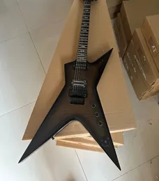 Dimebag Darrell Gitarre Griffbrett aus Rosenholz, Decke aus Flammenahorn, Floyd Rose Tremolo-Brücke, kostenloser Versand E-Gitarre