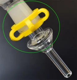 10mm 14mm 19mm Plastic Keck Clip for Bong Adapter Downstem Water Pipes Tillverkar Laboratory Lab Clamp Nectar Collector Colorful Clips ZZ