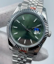 ST9 NEW Jubilee автоматические механические мятно-зеленый циферблат размер 41 мм мужские часы из нержавеющей стали с рифленым безелем сапфировое стекло