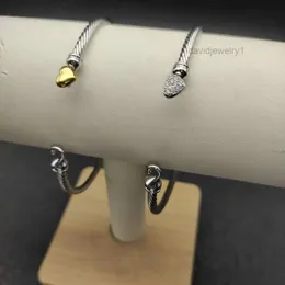 Darmowa wysyłka projektant DY luksusowa biżuteria David Yuman bransoletki w kształcie serca