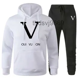 Mode Herbst Winter Männer Trainingsanzüge Frauen Designer Kleidung Sets Hoodie Hosen Jacke Casual Sweatshirt Tech Fleece Louishoodies Jogger Drucken Sweatsuit SR9B