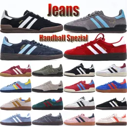 Running Shoes Originals Handball SpezialJean Casual Shoes For Men Women Designer Core Black Navy Gum Chalk White Light Blue Platform Sneakers Size 36-45