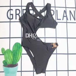 Designer One Price Bikinis Bademode Rückenfreie schwarze Bikinis BH-Slips Bademode Gepolsterte Neoprenanzüge mit niedriger Taille Surf-Tauchanzüge