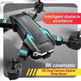 Drönare Drone S6 HD Aerial Photography 8K Professional Flight Simulator Hinder Undvikande quadcopter G6 Cross Miljö pojkar och tjej YQ240129
