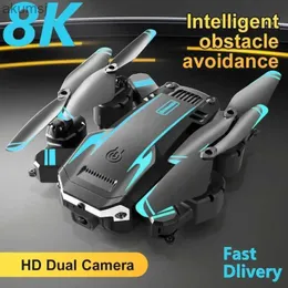 Dronlar Yeni Drone 8K 5G Profesyonel HD Hava Fotoğrafı Engel Kaçınma İHA Dört Rotorlu Helikopter RC Mesafe Quadcopter Oyuncakları YQ240129