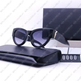 نظارة شمسية للنساء مصمم Dupe Cats Eye Sl Sunglasses Luxury Ladies Eyewear مع صندوق عالي الجودة