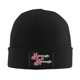 Berets Kenough هو Merch Winter Winter Cuff Beanie لغطاء الجمجمة للجنسين المحبوكة أنا جماجم بيني