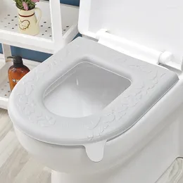 مقعد المرحاض يغطي عالي الرغوة حصيرة محمولة مقاومة للماء يمكن التخلص منها القرباء وسادة الحمام لوازم الحمام