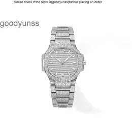 Patek-Phillippe Watch Gr Damenuhr 7118 35,2 mm mit Diamanten besetzte Uhr Kal. 324 s Automatikuhr mit mechanischem Uhrwerk Faltschließe Montre De Luxe 00
