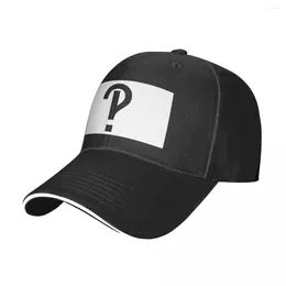 قبعات الكرة Interrobang البيسبول Cap Harajuku desgin Retro Trucker Hat Spring Men Kpop Custom Snapback