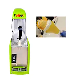 3-Bowl Beverage Slush Machine with LED Light Cover for Restaurant Use for Snow Melt and Slushie Making