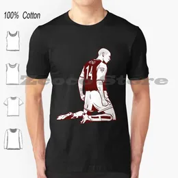 T-shirt da uomo Thierry Henry T Shirt 100% cotone Confortevole alta qualità Coyg Football Henry London Soccer Sport The Gunners Thierry Henry