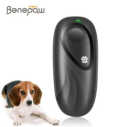 Repellentien Benepaw Ultraschall-Hundevertreiber, sicher, einstellbare Frequenz, ergonomisch, effektive Hundebell-Abschreckung, tragbares Haustier-Trainingsgerät