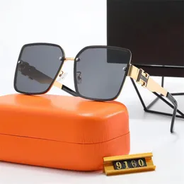 Kadın Güneş Gözlüğü Tasarımcısı Erkekler için Kadınlar Lüks Erkek Gözlük Kıdemli Moda Gözlükler Çerçeve Vintage Metal Güneş Gözlükleri Kutu Sıcak Satış