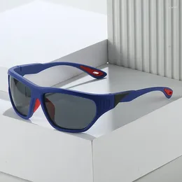 Sonnenbrille 2024 Europäische und amerikanische Sport Modische Radfahren Angelbrille