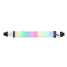 Cabos de computador Lian-Li endereçável RGB Strimer Plus V2 12VHPWR (12 4 pinos a 12 8 guia de luz)