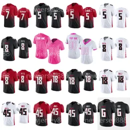 18 Kirk Cousins Bijan Robinson Drake London Kyle Pitts Jersey de futebol Michael Vick Younghoe Koo Jessie Bates Patterson AJ Terrell Taylor Heinicke Michael Penix Jr.