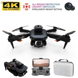 Drones Yeni K6 Drone Professional 4K HD Kamera Mini Drone Optik Akış Yerleşimi Üç Taraflı Engel Kaçınma Quadcopter Oyuncak Hediyesi YQ240129