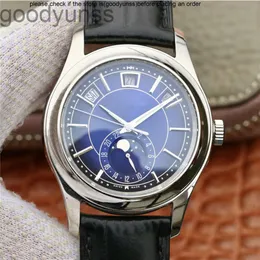 Patek-Phillippe Uhr Pf-5205g Montre De Herren Luxe Woche Monat Kalender Anzeigefunktion Saphirglas 324s Automatisches mechanisches Uhrwerk Multifunktional