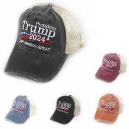 Udostępnij, aby być partnerem Porównaj z podobnymi przedmiotami Donald Trump 2024 Hats S Keep America Great Snapback Prezydent Quick Dry Hat 3d Hafdery ZZ