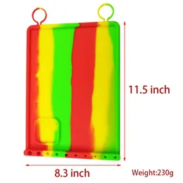Silikon-Tupfmatte, einzigartiges Design, hitzebeständig, Mehrzweck-Antihaft-Anti-Rutsch-Silikon-Pad, Tupfzubehör für Konzentratharz