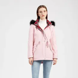 Manteau ample en coton pour femmes, manteau Long en coton pour filles, vêtements rembourrés de coton, veste facile à surmonter, 2024