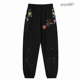 Men's Pants Designer Mens Galleryes Depts Multi Panel Flared Women Sports Loose High Street Casual Sweatpants Vintage Trousers 14 714r