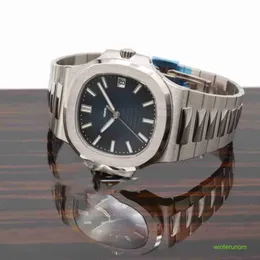 Luxe Pateksphilipes 5811/1G-001 Horloges Witgoud Herenpolshorloge Mechanisch Automatisch Horloge