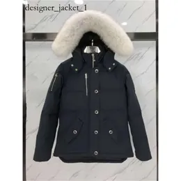 Wysokiej jakości luksusowe męskie moose Knuckle kurtka futro kurtka pucha płaszcz Mooss Knuckle Down Kurtka Winter Women and Mens White Fox Down Jacket Męose Kurtki 1983