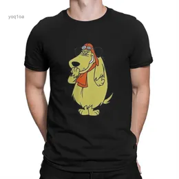 T-shirts pour hommes Wacky Races 60s Cartoon Dog Tshirt Homme Streetwear Blusas Polyester T-shirt pour hommes