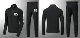 Survetement BS Homme 2024 Ensemble Jogging Pantalon 2 Pieces Sweat-Shirt Zipper Sportwear Manches Longues