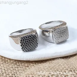 Designer David Yuman Jewelry Xx Similar Popular 15mm Ring Set with Zircon Imitation Diamond Hot Selling Style