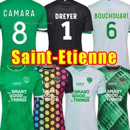 2023 2024 Kids Kit Maillot Asse Soccer Jersey Youssouf Diony Boudebouz 23-24 as Saints-Etienne Bouanga Khazi Hamouma Saliba Men Football Sirt