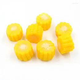 Decorative Flowers Simulation Corn Segment Model Fake Food Play Dishes Decoration Pot Pography Props