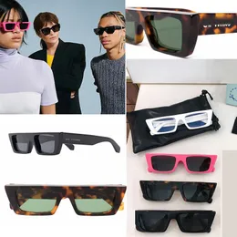 Of Mens Designer Sunglasses For Women White OERI038 Fashion Classic SunGlasses UV400 Protection Lunette Glass 100% acetate