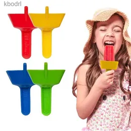 Dondurma Araçları Popsicle kalıp Damgalı Raf Damla Serbest Tutucu Saman YQ240130