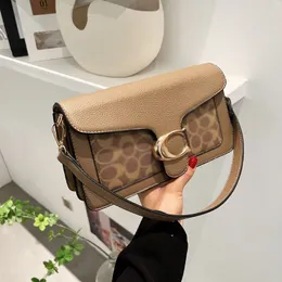 Designer a sacola C crossbody bolsa de luxo bolsa de couro PU ombro único bolsa mensageiro quadrada