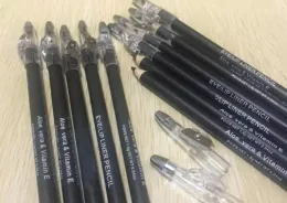Nova marca à prova d'água lápis de sobrancelha delineador com apontador de olhos/lábios preto e marrom 36 peças ll