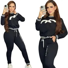 Spring News Women's Tracksuits Hoodie Pants Casual Fashion Luxury Brand Suit 2 Piece Set Designer Tracksuit Q6166