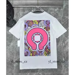 Designerskie koszulki męskie koszuli mężczyźni damski chrome trzytapie chromowe litery drukuj krótkie rękaw Casual Summer Chrome Hearts Man Tee Ubranie 812