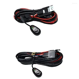 Beleuchtungssystem Auto Arbeit Lichtschalter Motorrad Kabelbaum für Boot LKW 16AWG 300W 12V 40A Kabel Relaisdraht