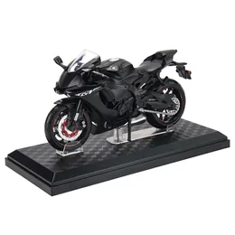 CCA 1 12 YZFR1 Lega di Motocross con licenza Modello di moto Giocattolo Collezione di auto Regalo Produzione pressofusione statica 240118