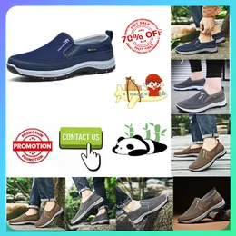 Designer Casual Piattaforma Calzare scarpe per uomo anziano di mezza età che lavora Camminata veloce Autunno Comodo resistente all'usura Suola morbida antiscivolo Scarpe di papà