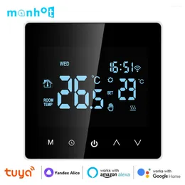 Smart Home Control Tuya Wifi Thermostat Electric Floor Heating Water/Gas Boiler LCD Touch Temperature Google Alexa