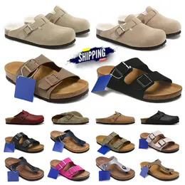 birkenstock designer sandals mens slippers clogs birkinstock bostons Beach Hotel Indoor sandals Flip Flops mules Wooden【code ：L】Slippers mens slippers women 36-45