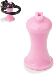 Mini Chastity Lock Mężczyzna z 4 rozmiarami Pierścienie i klawisze Lekkie żywice czystość urządzenia dla dorosłych Sissy Sex Toy