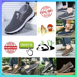 Designer Casual Piattaforma Calzare scarpe per anziani di mezza età donne uomini lavoro Camminata veloce Autunno Comode resistenti all'usura Suola anti morbida Scarpe di papà