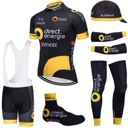 6PCS Pełny zestaw zespół 2020 Direct Cycling Jersey 20d Bike Shorts Ropa Ciclismo Summer Quick Dry Pro Bikling MAILLOT Dna Wear250z