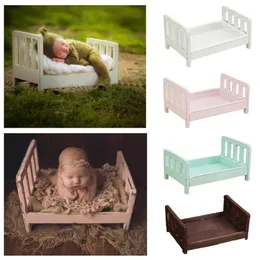 DonJudy реквизит для позирования дивана для новорожденных, деревянная кровать для фотосессии, реквизит для фотосессии для новорожденных Po Studio, реквизит для кроватки Po Shoot1291B